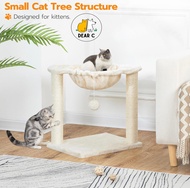 DearC🐱 Cat Condo Cat Tree Cat Tower Kucing Condo Tower Cat Scratch 猫爬架