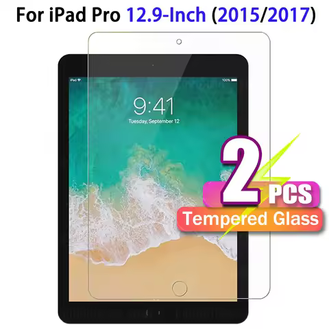 Screen Protector for Apple iPad Pro 12.9 (2015 / 2017 Model) Tempered Glass Film For iPad 12.9 inch 