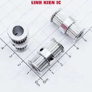 GT2 Double Gear 20 Teeth, Step 2mm, Belt Groove 9mm, Hole 8mm Linhkien IC