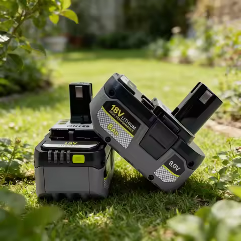 New Original RYOBI P108 18V One+ Li-ion Battery High Capacity Rechargeable for P104 P107 RB18L50 RB1