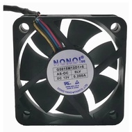 Brand New NONOISE G5015M12D1+6 12V 0.200 A 5015 Car Audio Cooling Fan