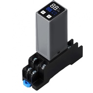 Mini H3Y2 H3Y4 Time Relay Dual LCD 0.1s-99H Power On Delay ACDC24 220V 250VAC 5A