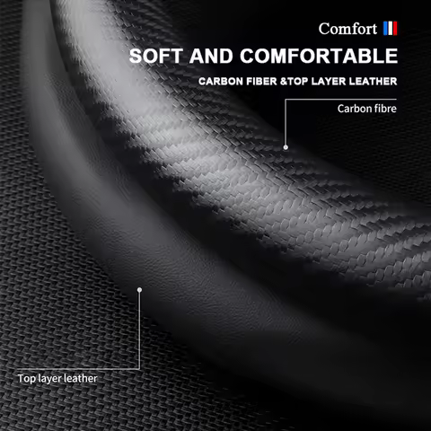 Car Leather Steering Wheel Cover For Chery Jaecoo J7 J8 7 Tiggo 7 2 4 3 5 Pro Arrizo 6 7 GX 5x EQ7 E