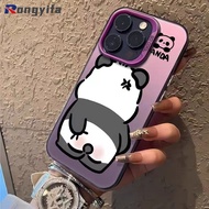 Angry panda Cartoon Casing For Realme 12 12X 12 Pro Plus 11 11X C67 4G 5G C55 C53 N53 Note 50 GT5 Pr