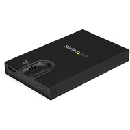 StarTech.com Biometric Enclosure - Encrypted USB 3.0 2.5" SATA Hard Drive Enclosure - Fingerprint/Pa