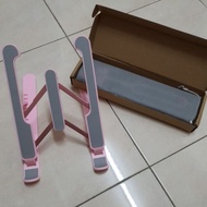 laptop stand﹢ Pink Foldable Adjustable Laptop Stand