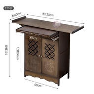 Chinese Style Altar Home Worship Table Living Room Altar Cabinet Incense Fire Tribute Table Incense Desk Bodhisattva Bud