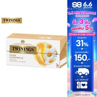 ทไวนิงส์ เครื่องดื่ม เพียว คาโมมาย ชนิดซอง 1 กรัม แพ็ค 25 ซอง Twinings Pure Camomile 1 g. Pack 25 Tea Bags