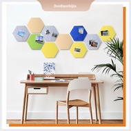 【Buy 2+ for Shipping!】Hexagon Wall Decorative board cork board file pegboard soft board  Wall schedu