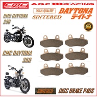 CMC DAYTONA 250 DAYTONA 350 BRAKE PADS SINTERED LONG LIFE TOP QUALITY