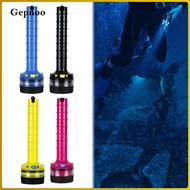 Gepnoo Scuba Diving Flashlight, Dive Torch Waterproof Handheld Professional Submarine Light LED Dive