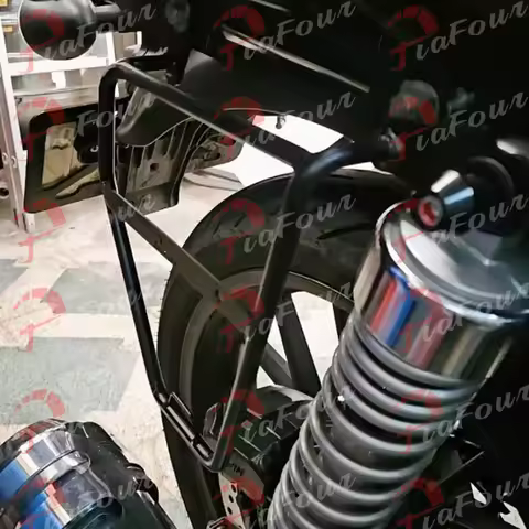 Side Trunk Bag Holder For CB350 Hness GB350 2021-2024 Motorcycle Left Side Saddle Bag Bracket