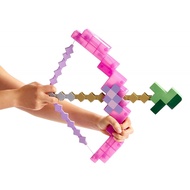 My World Peripheral Toy Bow and Arrow Model Weapon Purple Enchantment Bow and Arrow Set Catapult Weapon Props