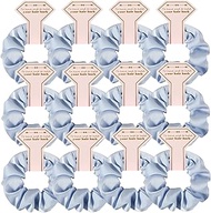 Satin Bridesmaid Scrunchies Bachelorette Hair Ties Set of 6 Bridal Shower No Damage Hairties ideas G