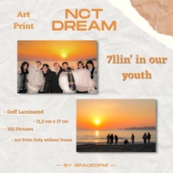 NCT Dream art print 7llin' in our youth wall deco poster postcard by spaceofmi ‿ | The Sun is Settin