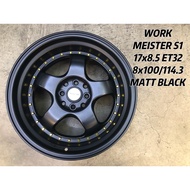 NEW RIM WORK MEISTER S1 17 INCHI