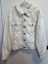 日牌 snidel 白色 牛仔外套