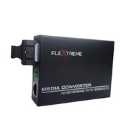 Flextreme FL-8110GMA-11-5-AS Media Converter Dual Core Multimode 550 M