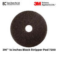 3M™ 16 inch Black Stripper Pad 7200 (2 pcs and 5pcs) - Butcher Polish