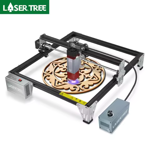 LASER TREE K1 Mini Laser Engraving Machine with 5W 10W Laser Head Laser Engraver Cutter Woodworking 