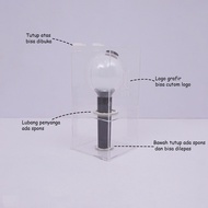 Bts Lightstick Box SE/MOTS Version with Engraved Logo | Acrylic Light Stick Box