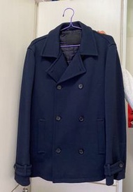 PRADA DOUBLE BREASTED WOOL COAT 孖襟西裝褸