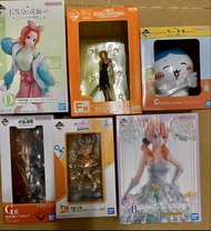 chiikawa 小八貓 海賊王一番賞 超三比達 龍珠 迪士尼愛麗兒 ariel 初音未來、咒術迴戰、五等分的花嫁、mh monster hunter   dan 膽大黨 高速婆婆 咒術 一番賞  長