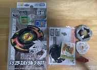 TAKARA TOMY 爆旋陀螺 漆黑朱雀(淨戰刃 冇code) + 散件