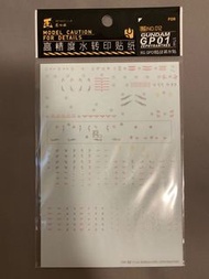 RG GP01 水貼