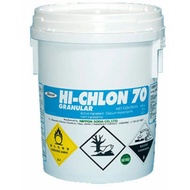 Hi-Chlon 70% Chlorine for Swimming Pool And SPA (sold per kilo)