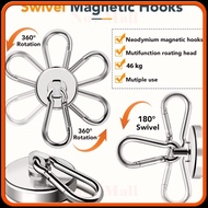 GANTUNGAN Multipurpose Carabiner Hanger Magnet NeodymiumHOOK N38 46kg ST600