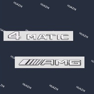 ZC 4MATIC Emblem Car Trunk Badge For Mercedes Benz AMG E C S GLC GLA GLS CLA W205 X253 3D ABS Sticke