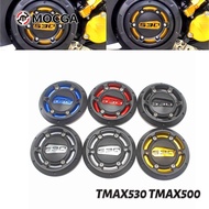 Suitable for Yamaha tmax530 tmax500 Modified Accessories Engine Shock-resistant Protective Side Cover Side Cover 2012-2016