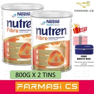Nestle Nutren Fibre Complete Nutrition 800g x 2 Tins (TWIN) + FREE Bento Box EXP:04/2025