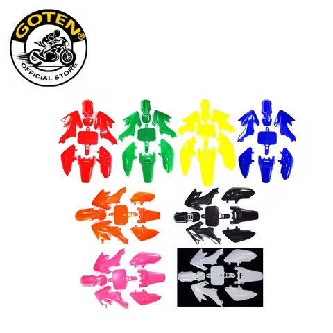 Goten Fairing Plastic Fender Kit For SDG SSR Piranha HONDA CRF50 XR50 50cc 70cc 90cc 110cc 125cc 140