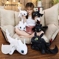 【In Stock】65cm How to Train Your Dragon Toothless Stuffed Toy Night Fury Plush Doll Soft Toys Kids B