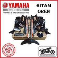 [HLY ] YAMAHA Y125 Y125ZR 125ZR COVERSET COVER SET BODY COVER HITAM OREN / HITAM ORANGE