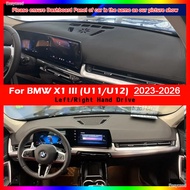 Car Dashboard Pad Sun Shade Avoid Light Anti-UV Mat Cover Pad Sunshade Carpet For BMW U10 U11 X1 IX1