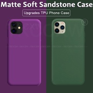 OPPO F15 F9 F11 F17 Pro F5 Youth F1S K5 R17 Pro R15 R11 R11S R9 R9S F1 F3 Plus Case Dark Green Anti Fingerprint Matte Grape Purple Sandstone Soft Silcon Phone Case Cover