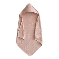 Mushie Organic Cotton Baby Hooded Towel ผ้าเช็ดตัวพร้อมหมวก