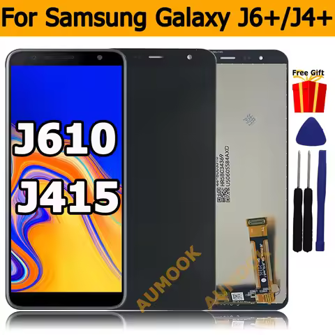 LCD For Samsung Galaxy J6+ J610 J610F Display Touch Screen Assembly for Samsung Galaxy J4+ J415 J415
