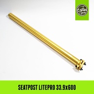 Litepro A61 Folding Bike Seatpost 33.9 x 600 mm Original Folding Bike