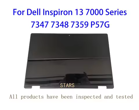 13.3inch For Dell Inspiron 13 7000 Series 7347 7348 7359 7352 7353 P57G P57G001 LCD Screen Touch Dig
