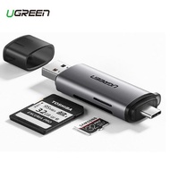 UGREEN 50706 Type-C + USB 3.0 Memory Card Reader - TF,CF Card Reader