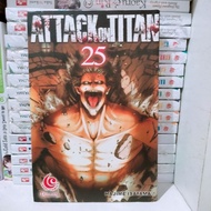Preloved attack on titan vol 25 comic