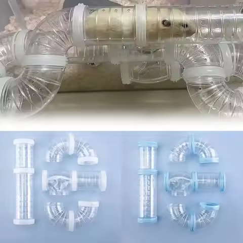 Hamster Tunnel Tubes Hamster Tunnel Tubes Can Randomly Assemble DIY Landscape Design Pipelines Hamst