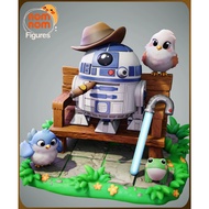 Tazo Printing [NOM] Q Version R2D2-Star Wars Chibi R2D2-Star Wars3D Model Figure GK