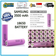 Genuine Samsung 3500mAh Rechargeable Li-ion Battery Cell 18650  3.7V INR18650-35E long lasting safe reliable batteries