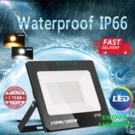 150 WATT 200 WATT LED FLOOD LIGHT OUTDOOR 1 YEAR WARRANTY