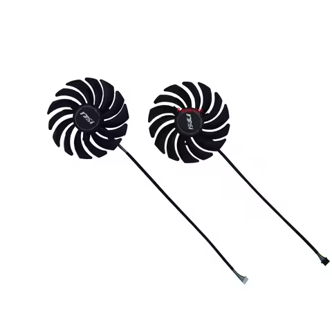 2Pcs/Set,Graphics Card Fan,PLD10010B12HH,For MSI RX 6600XT 6700XT MECH 2X,For MSI RTX 3060 3060Ti VE